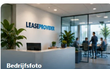 Voorbeeldfoto van een moderne leaseprovider